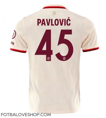 Bayern Munich Aleksandar Pavlovic #45 Alternativní Dres 2024-25 Krátký Rukáv