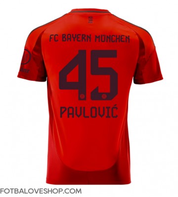 Bayern Munich Aleksandar Pavlovic #45 Domácí Dres 2024-25 Krátký Rukáv