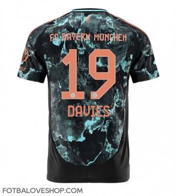 Bayern Munich Alphonso Davies #19 Venkovní Dres 2024-25 Krátký Rukáv