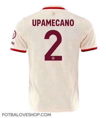 Bayern Munich Dayot Upamecano #2 Alternativní Dres 2024-25 Krátký Rukáv