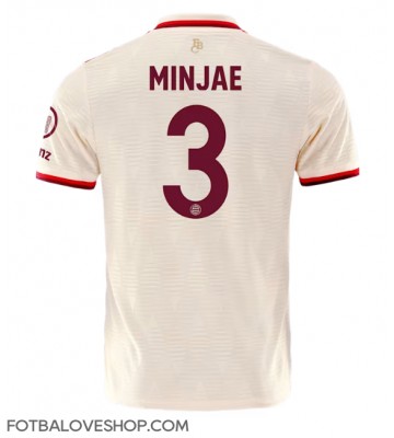 Bayern Munich Kim Min-jae #3 Alternativní Dres 2024-25 Krátký Rukáv