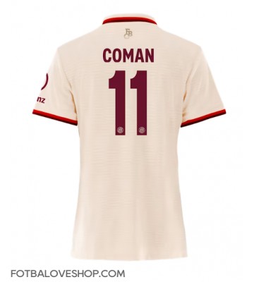 Bayern Munich Kingsley Coman #11 Dámské Alternativní Dres 2024-25 Krátký Rukáv