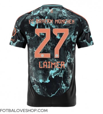 Bayern Munich Konrad Laimer #27 Venkovní Dres 2024-25 Krátký Rukáv