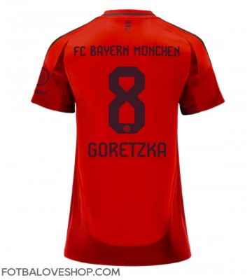 Bayern Munich Leon Goretzka #8 Dámské Domácí Dres 2024-25 Krátký Rukáv