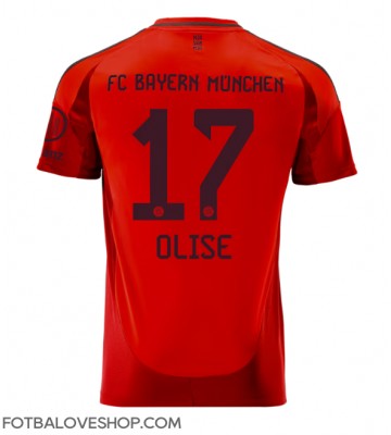 Bayern Munich Michael Olise #17 Domácí Dres 2024-25 Krátký Rukáv