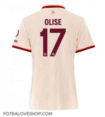 Bayern Munich Michael Olise #17 Dámské Alternativní Dres 2024-25 Krátký Rukáv