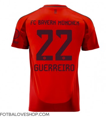 Bayern Munich Raphael Guerreiro #22 Domácí Dres 2024-25 Krátký Rukáv