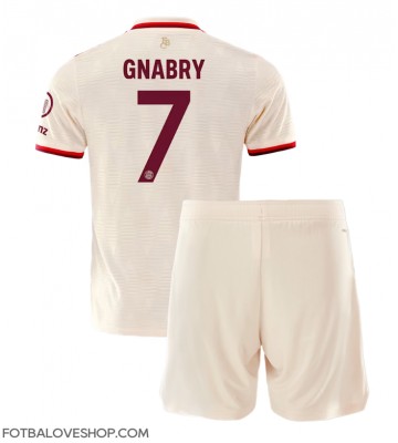 Bayern Munich Serge Gnabry #7 Dětské Alternativní Dres 2024-25 Krátký Rukáv (+ trenýrky)