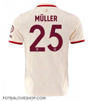 Bayern Munich Thomas Muller #25 Alternativní Dres 2024-25 Krátký Rukáv