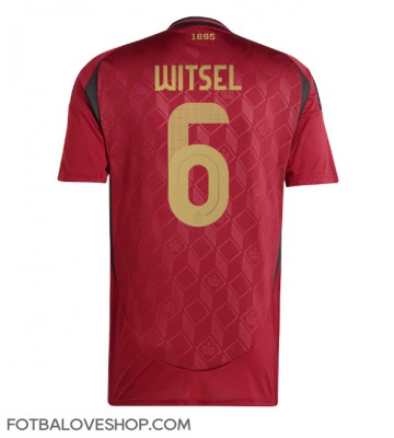 Belgie Axel Witsel #6 Domácí Dres ME 2024 Krátký Rukáv