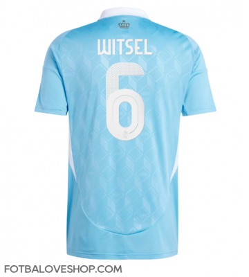 Belgie Axel Witsel #6 Venkovní Dres ME 2024 Krátký Rukáv