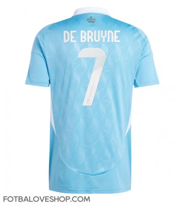 Belgie Kevin De Bruyne #7 Venkovní Dres ME 2024 Krátký Rukáv