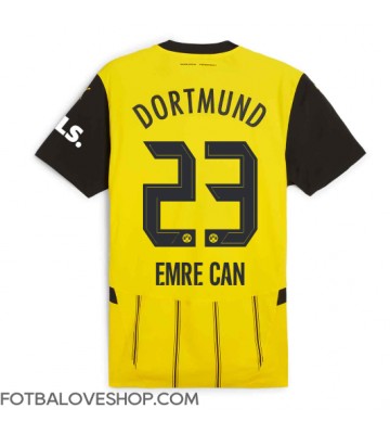 Borussia Dortmund Emre Can #23 Domácí Dres 2024-25 Krátký Rukáv