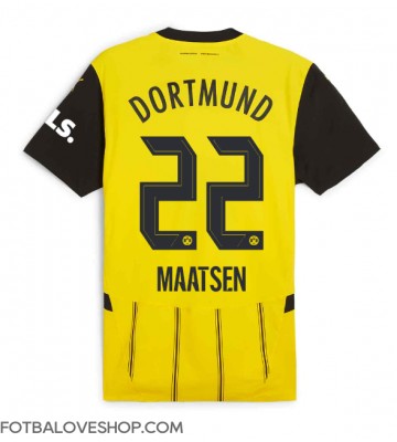 Borussia Dortmund Ian Maatsen #22 Domácí Dres 2024-25 Krátký Rukáv