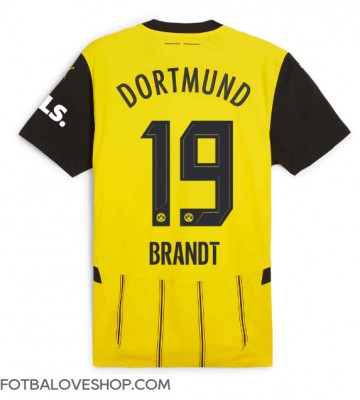 Borussia Dortmund Julian Brandt #19 Domácí Dres 2024-25 Krátký Rukáv
