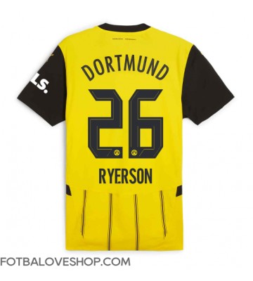 Borussia Dortmund Julian Ryerson #26 Domácí Dres 2024-25 Krátký Rukáv