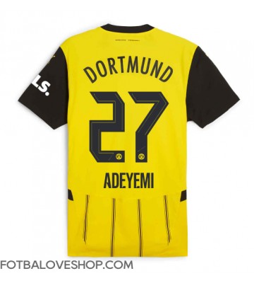 Borussia Dortmund Karim Adeyemi #27 Domácí Dres 2024-25 Krátký Rukáv