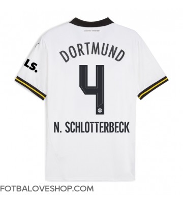 Borussia Dortmund Nico Schlotterbeck #4 Alternativní Dres 2024-25 Krátký Rukáv