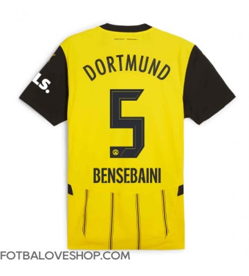 Borussia Dortmund Ramy Bensebaini #5 Domácí Dres 2024-25 Krátký Rukáv