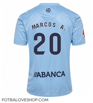 Celta Vigo Marcos Alonso #20 Domácí Dres 2024-25 Krátký Rukáv