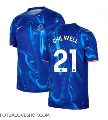 Chelsea Ben Chilwell #21 Domácí Dres 2024-25 Krátký Rukáv