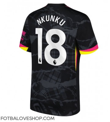 Chelsea Christopher Nkunku #18 Alternativní Dres 2024-25 Krátký Rukáv