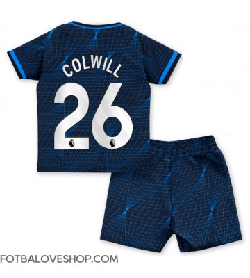 Chelsea Levi Colwill #26 Dětské Venkovní Dres 2023-24 Krátký Rukáv (+ trenýrky)