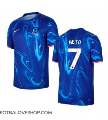 Chelsea Pedro Neto #7 Domácí Dres 2024-25 Krátký Rukáv