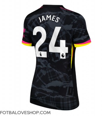 Chelsea Reece James #24 Dámské Alternativní Dres 2024-25 Krátký Rukáv