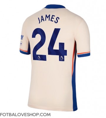 Chelsea Reece James #24 Venkovní Dres 2024-25 Krátký Rukáv