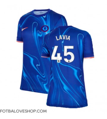 Chelsea Romeo Lavia #45 Dámské Domácí Dres 2024-25 Krátký Rukáv