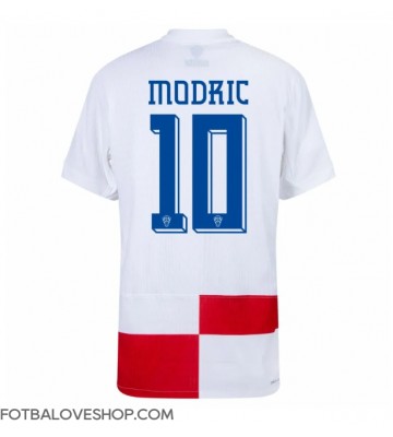 Chorvatsko Luka Modric #10 Domácí Dres ME 2024 Krátký Rukáv