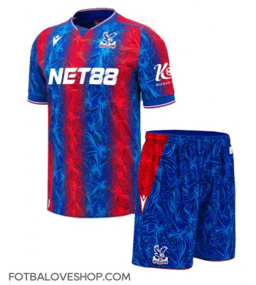 Crystal Palace Dětské Domácí Dres 2024-25 Krátký Rukáv (+ trenýrky)