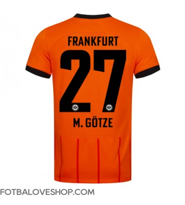 Eintracht Frankfurt Mario Gotze #27 Alternativní Dres 2024-25 Krátký Rukáv