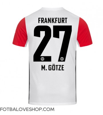 Eintracht Frankfurt Mario Gotze #27 Domácí Dres 2024-25 Krátký Rukáv