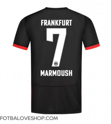 Eintracht Frankfurt Omar Marmoush #7 Venkovní Dres 2024-25 Krátký Rukáv