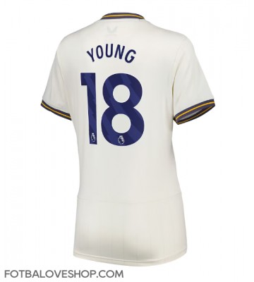 Everton Ashley Young #18 Dámské Alternativní Dres 2024-25 Krátký Rukáv