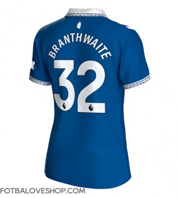 Everton Jarrad Branthwaite #32 Dámské Domácí Dres 2023-24 Krátký Rukáv