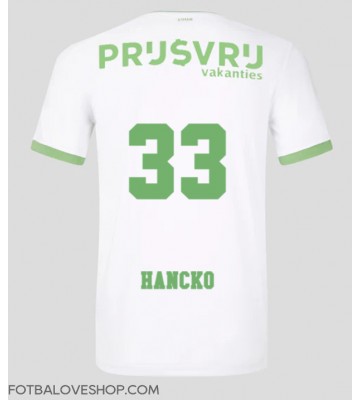 Feyenoord David Hancko #33 Alternativní Dres 2023-24 Krátký Rukáv