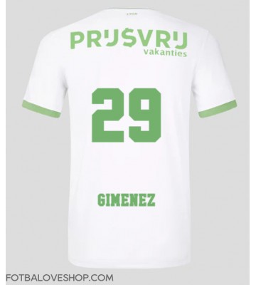Feyenoord Santiago Gimenez #29 Alternativní Dres 2023-24 Krátký Rukáv