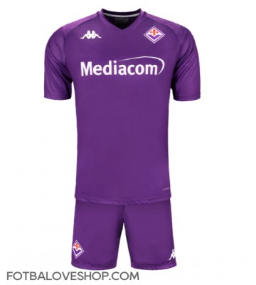 Fiorentina Dětské Domácí Dres 2024-25 Krátký Rukáv (+ trenýrky)