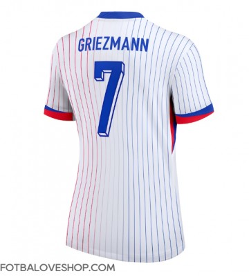 Francie Antoine Griezmann #7 Dámské Venkovní Dres ME 2024 Krátký Rukáv