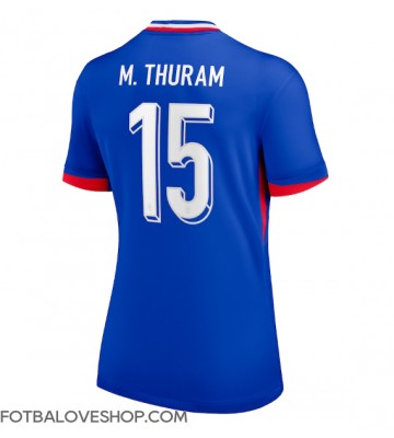 Francie Marcus Thuram #15 Dámské Domácí Dres ME 2024 Krátký Rukáv