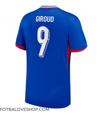 Francie Olivier Giroud #9 Domácí Dres ME 2024 Krátký Rukáv