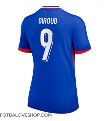 Francie Olivier Giroud #9 Dámské Domácí Dres ME 2024 Krátký Rukáv