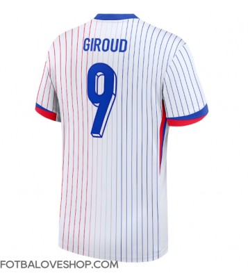 Francie Olivier Giroud #9 Venkovní Dres ME 2024 Krátký Rukáv