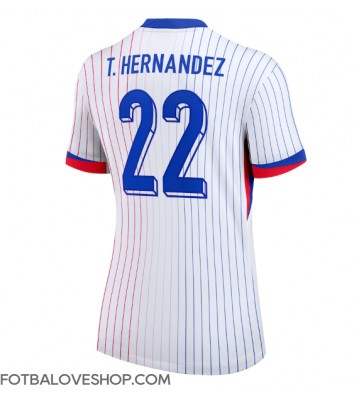 Francie Theo Hernandez #22 Dámské Venkovní Dres ME 2024 Krátký Rukáv