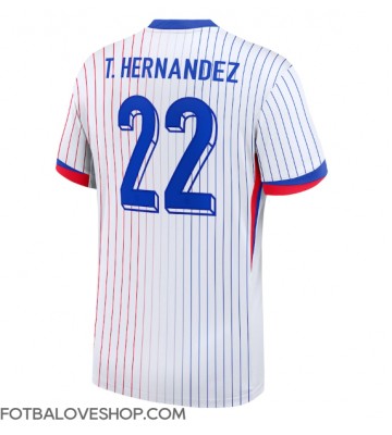 Francie Theo Hernandez #22 Venkovní Dres ME 2024 Krátký Rukáv