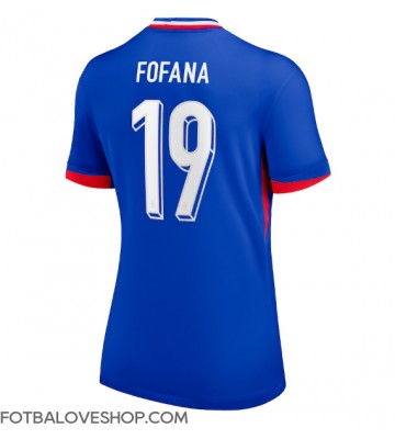 Francie Youssouf Fofana #19 Dámské Domácí Dres ME 2024 Krátký Rukáv