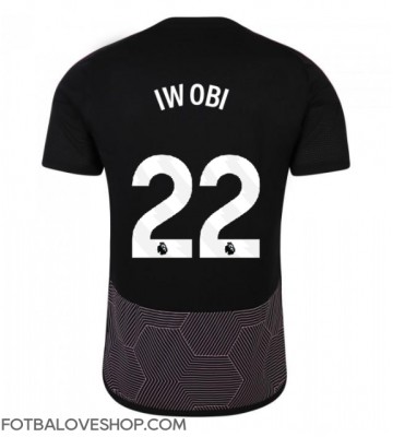 Fulham Alex Iwobi #22 Alternativní Dres 2023-24 Krátký Rukáv